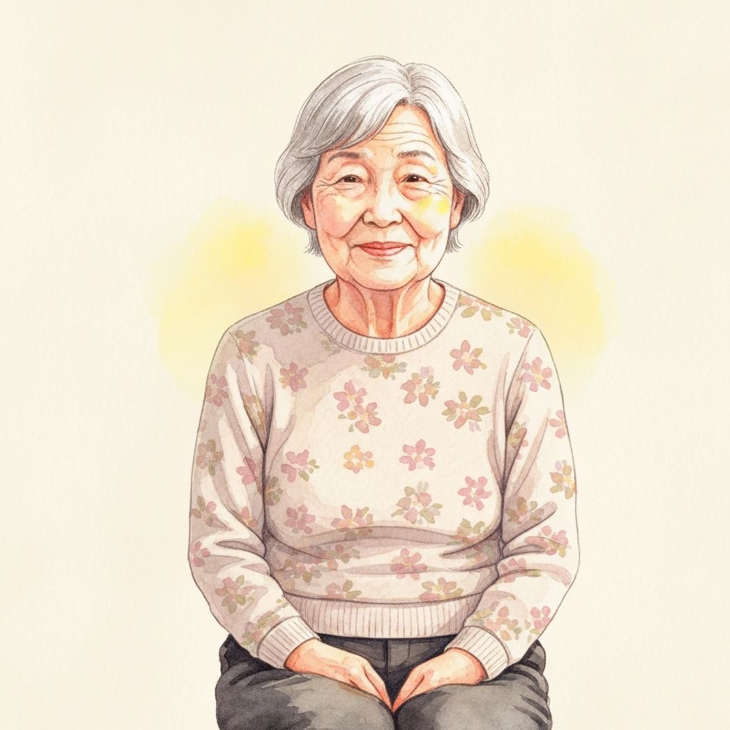 田中さん(62歳)のイラスト